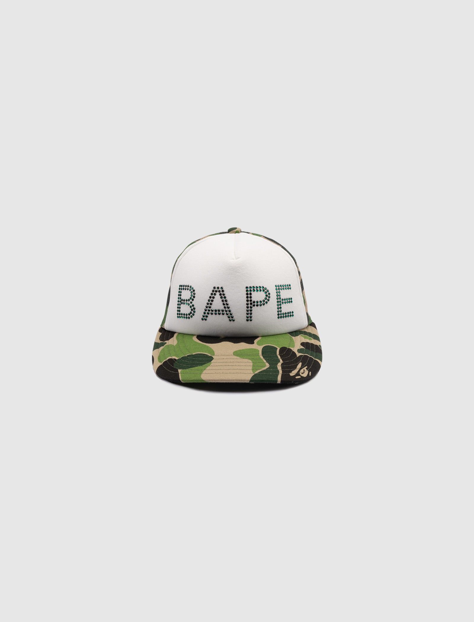 CRYSTAL MESH CAP