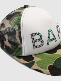 CRYSTAL MESH CAP