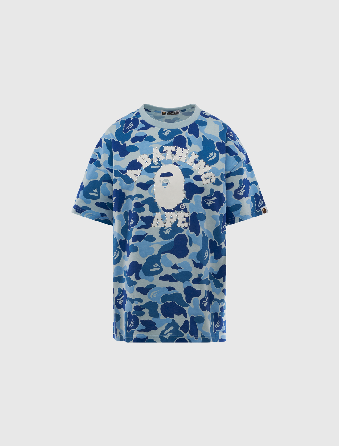 ABC CAMO CRYSTAL STONE OVERSIZED TEE