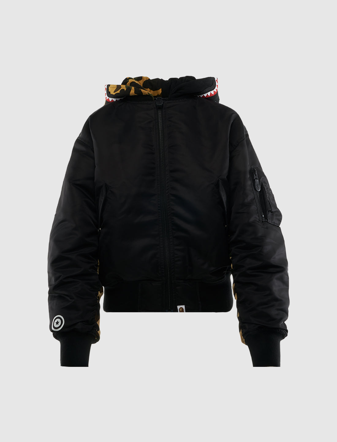 SHARK HOODIE MA-1 JACKET