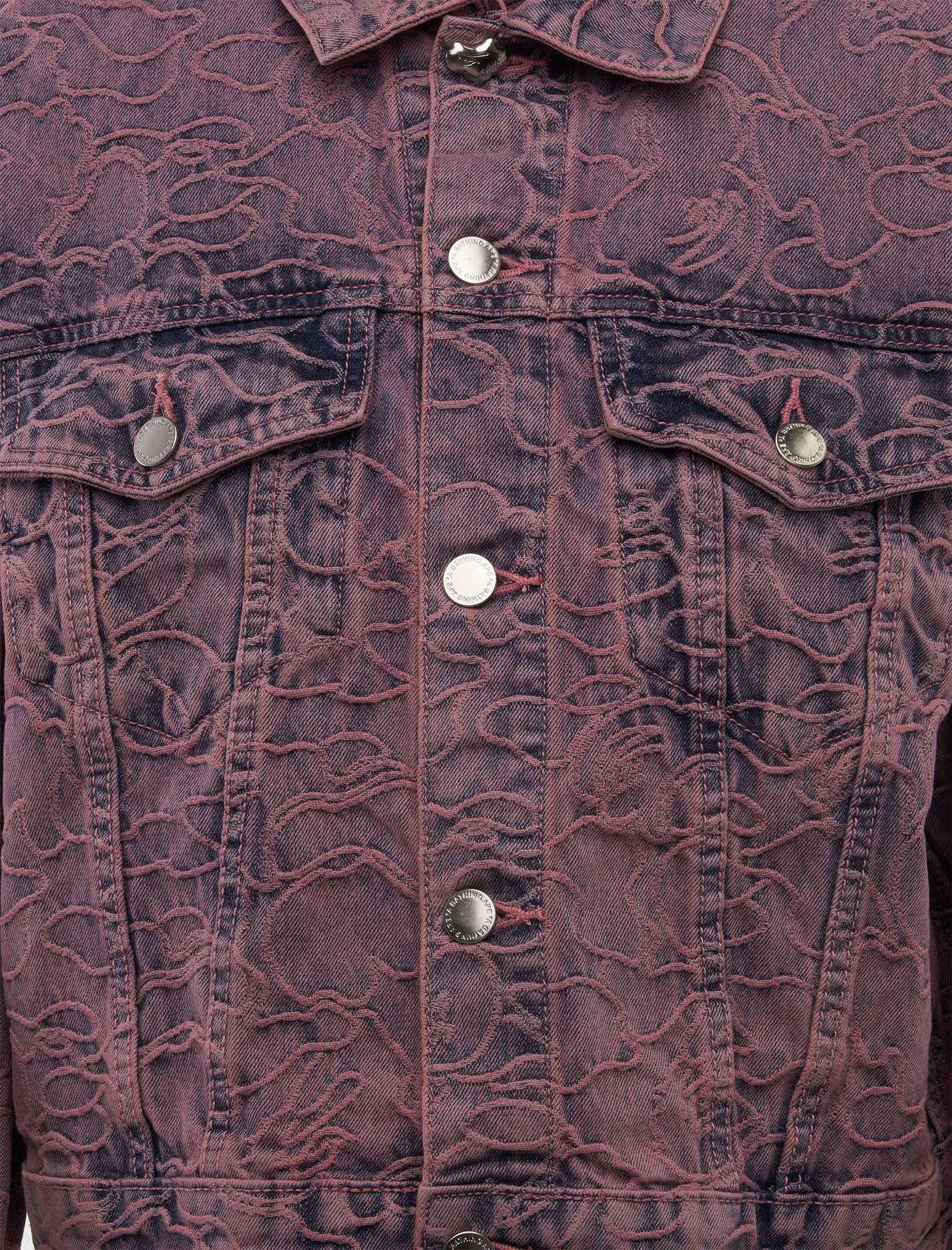 LINE CAMO DENIM JACKET