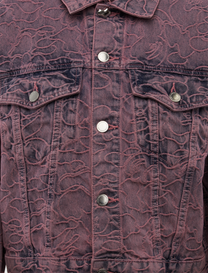 LINE CAMO DENIM JACKET