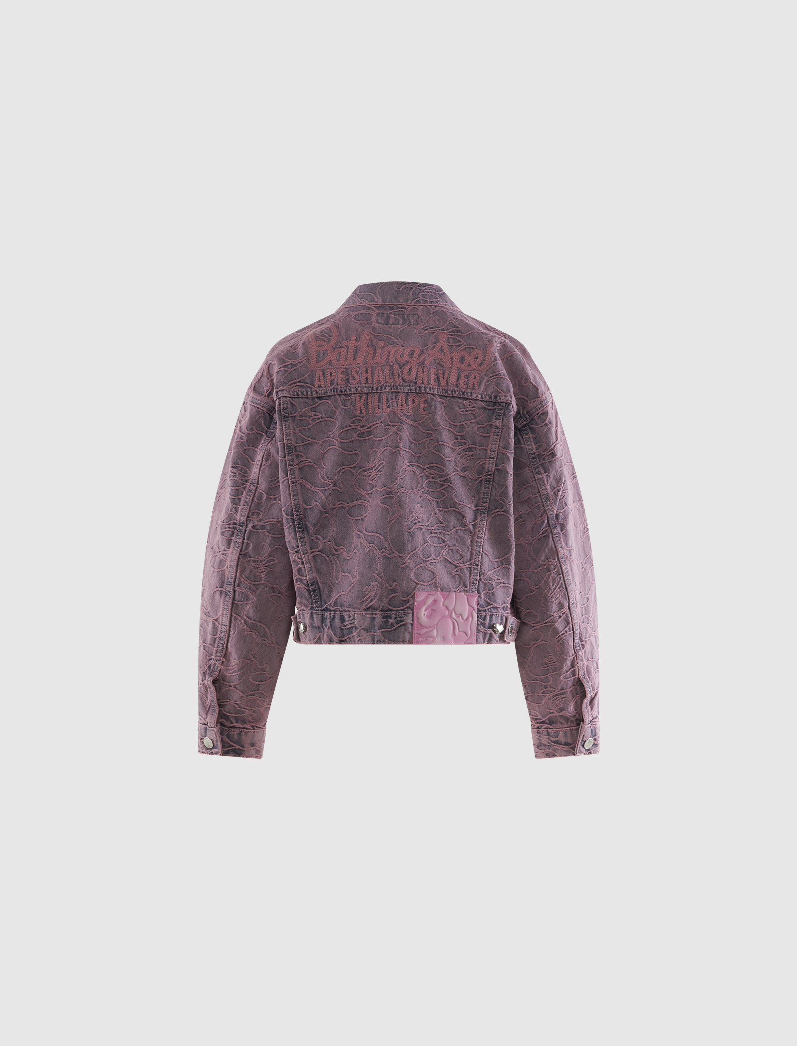 LINE CAMO DENIM JACKET