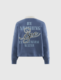 KNIT SWEATSHIRT