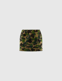 ABC CAMO SWEAT SKIRT