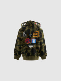 KIDS PATCH PRINT HOODIE