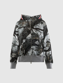CAMO SHARK ZIP HOODIE