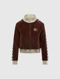 VELOUR TRACK JACKET