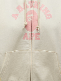 COLLEGE ZIP HOODIE
