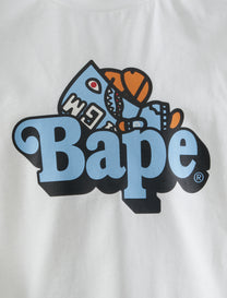 KIDS SHARK MILO ON BAPE TEE