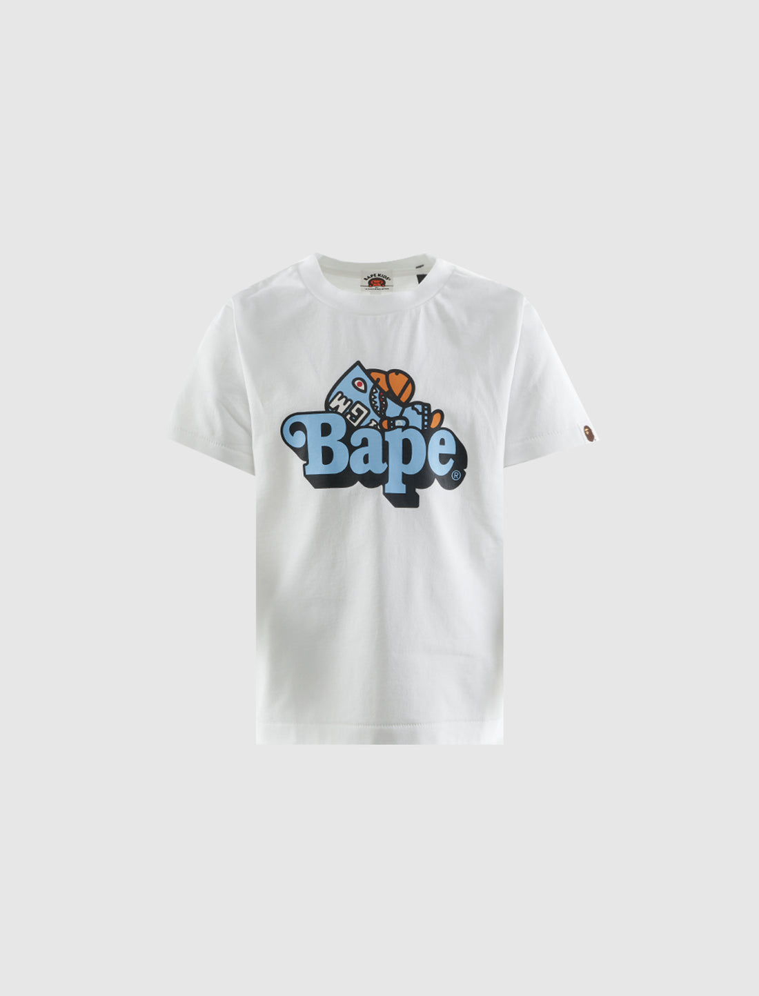 KIDS SHARK MILO ON BAPE TEE
