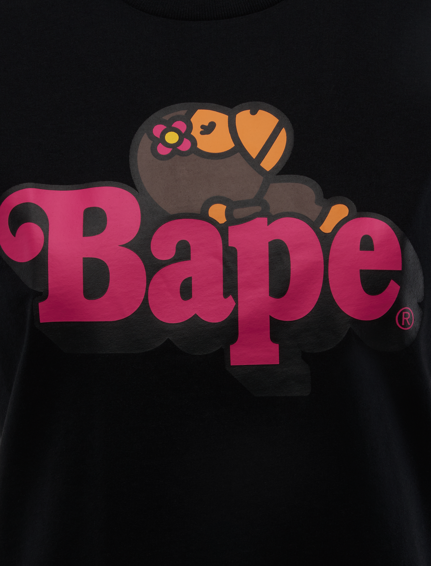 BABY LISA ON BAPE TEE