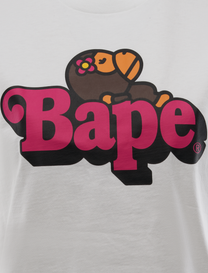 BABY LISA ON BAPE TEE
