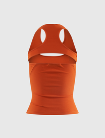 SPLIT RACERBACK RIB TANK