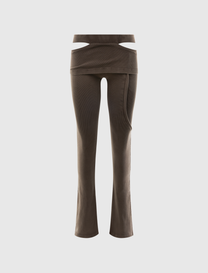 FLARED LOUNGE PANTS