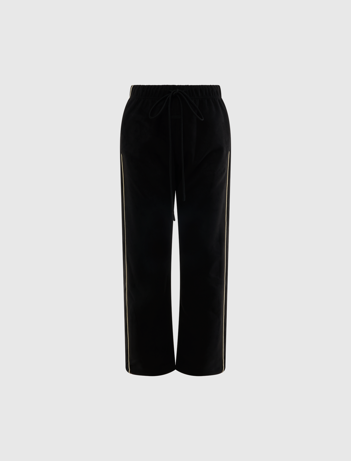 SUEDE FLEECE SIGNATURE RELAXED PANT