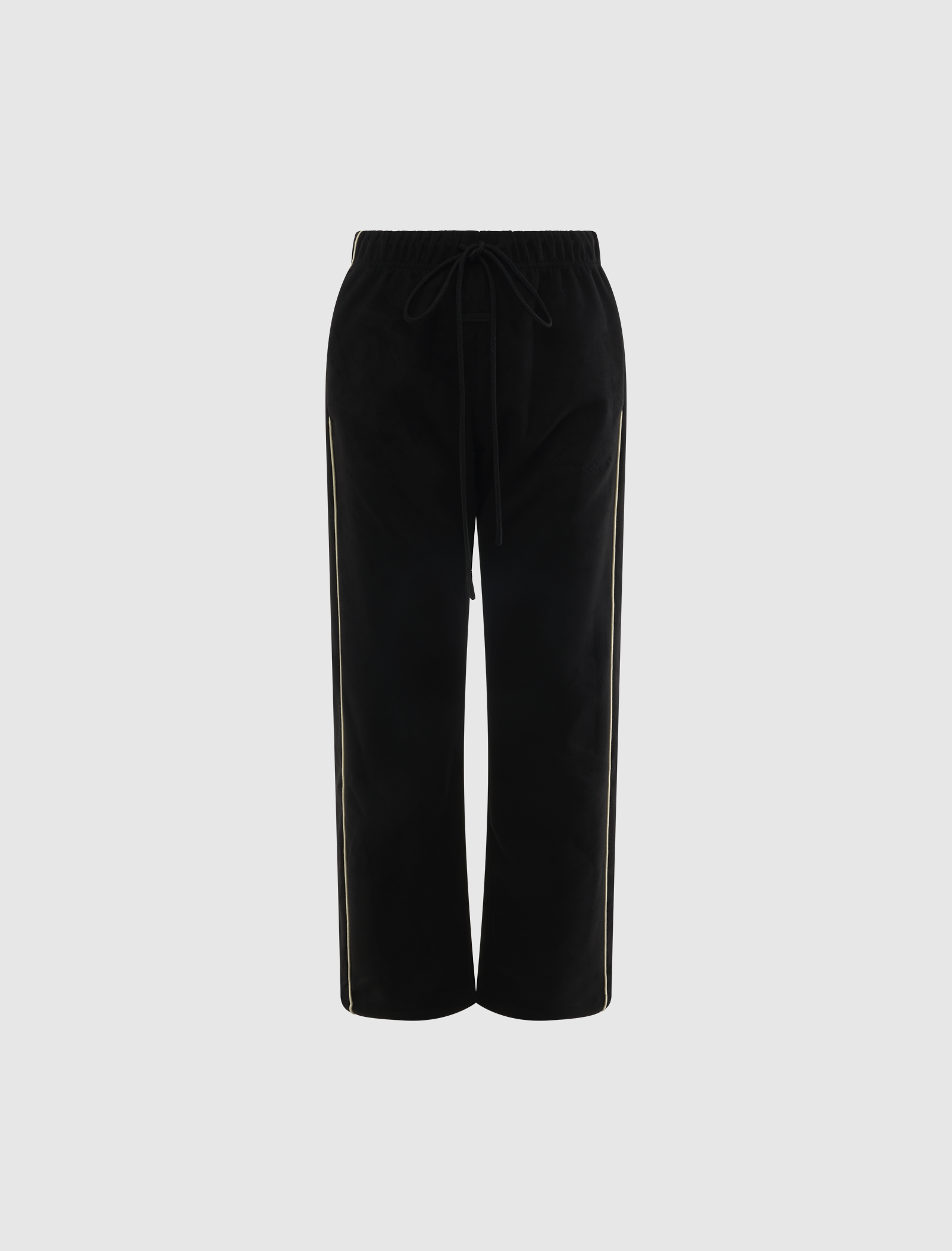 SUEDE FLEECE SIGNATURE RELAXED PANT