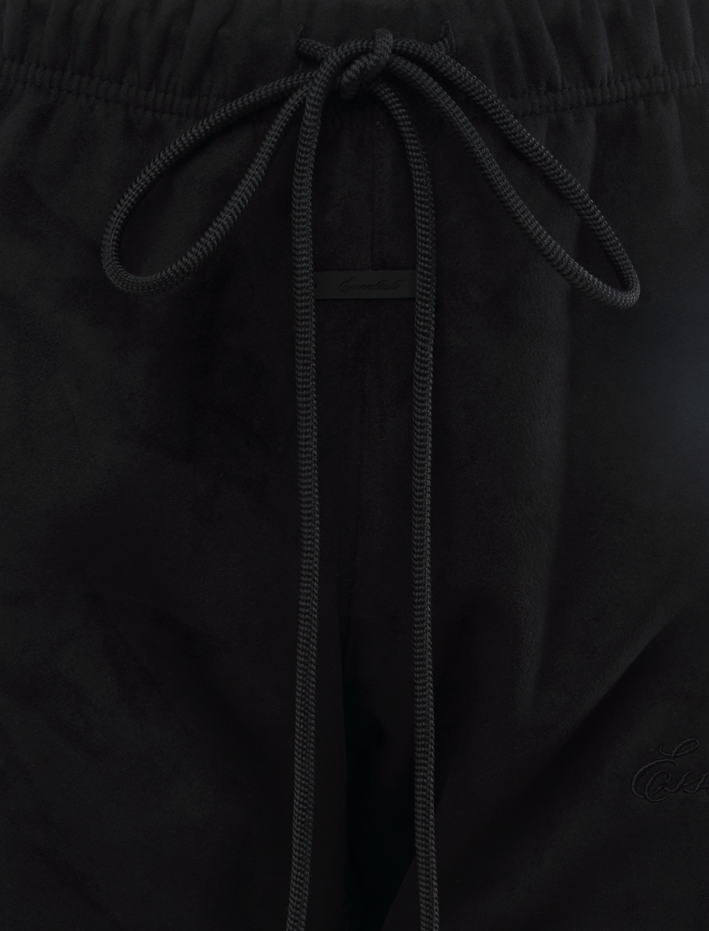 SUEDE FLEECE SIGNATURE RELAXED PANT