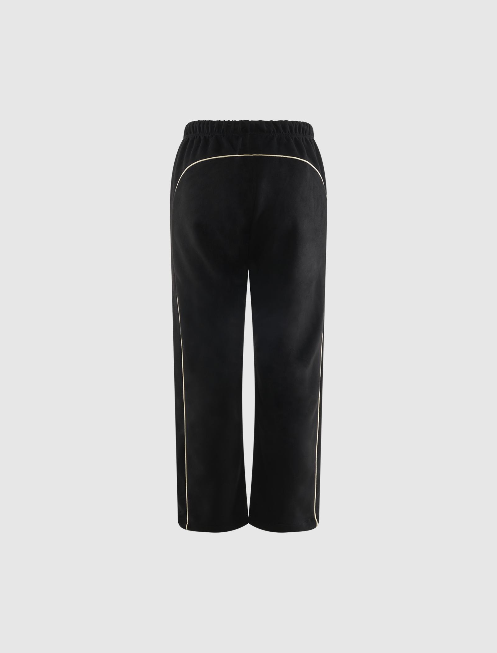 SUEDE FLEECE SIGNATURE RELAXED PANT