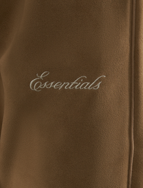 SUEDE FLEECE SIGNATURE RELAXED PANT