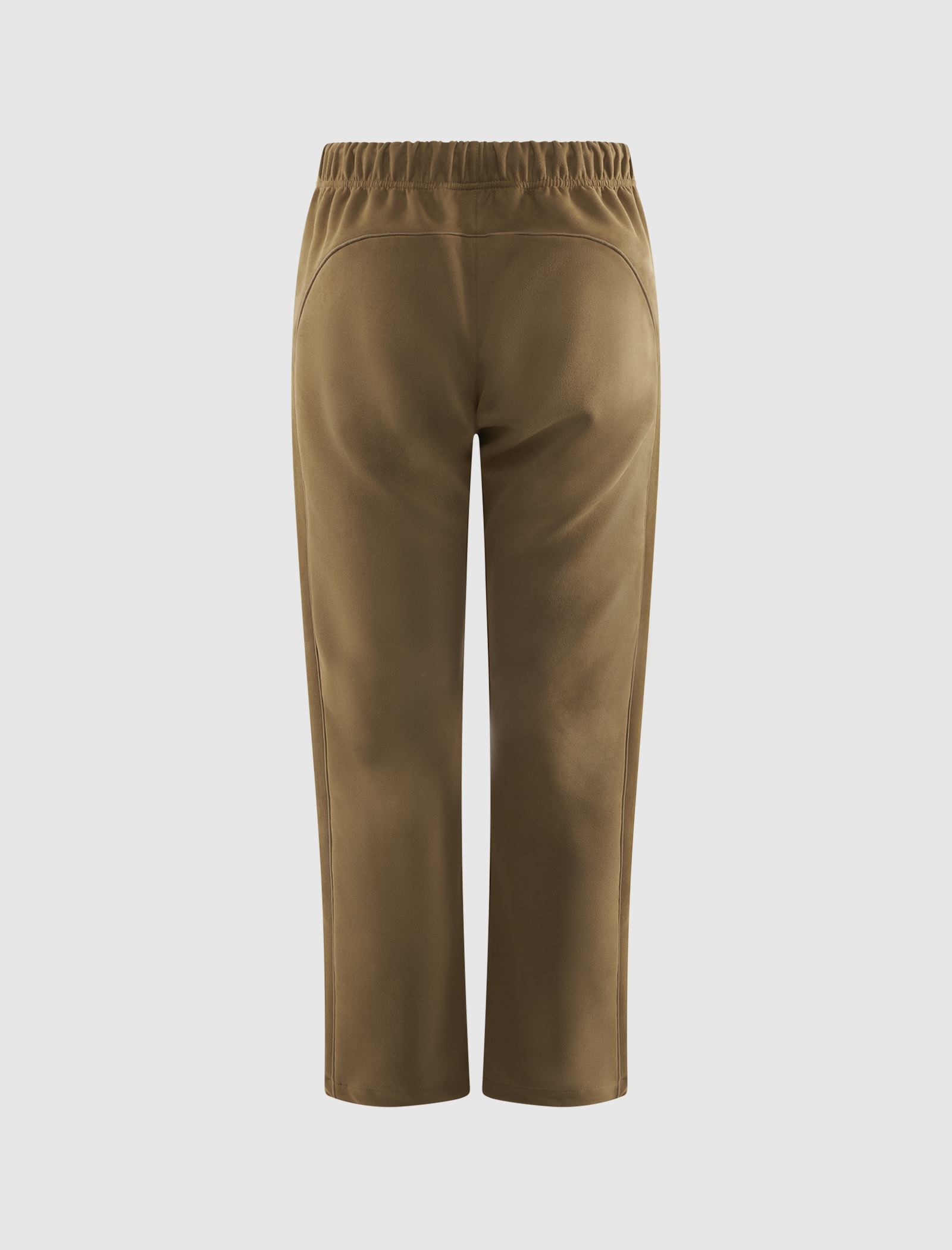 SUEDE FLEECE SIGNATURE RELAXED PANT
