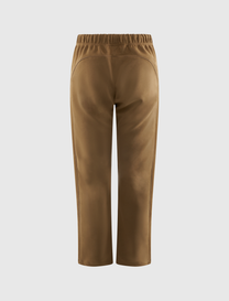 SUEDE FLEECE SIGNATURE RELAXED PANT