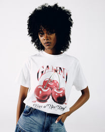 CHERRY RELAXED TEE