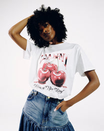 CHERRY RELAXED TEE