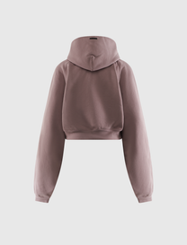 CAMPUS 90'S CROPPED RAGLAN HOODIE