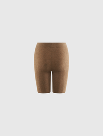 RIB KNIT BIKE SHORT