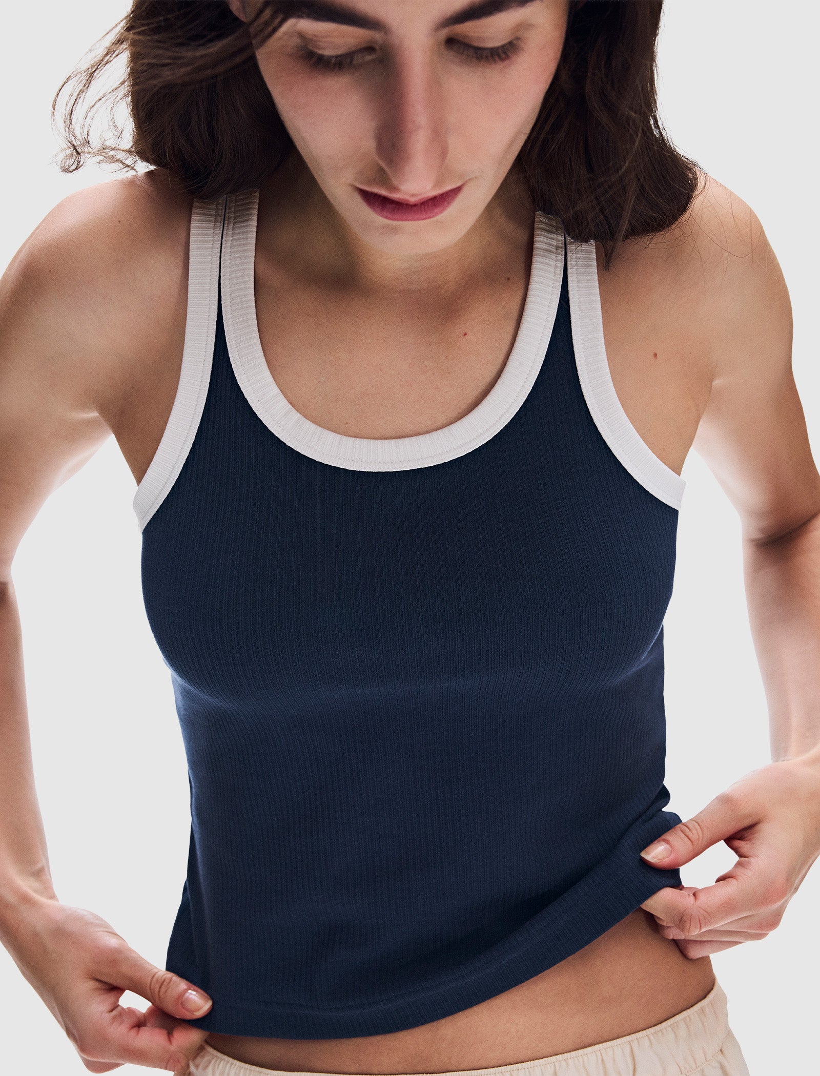 ALL DAY RIBBED TANK