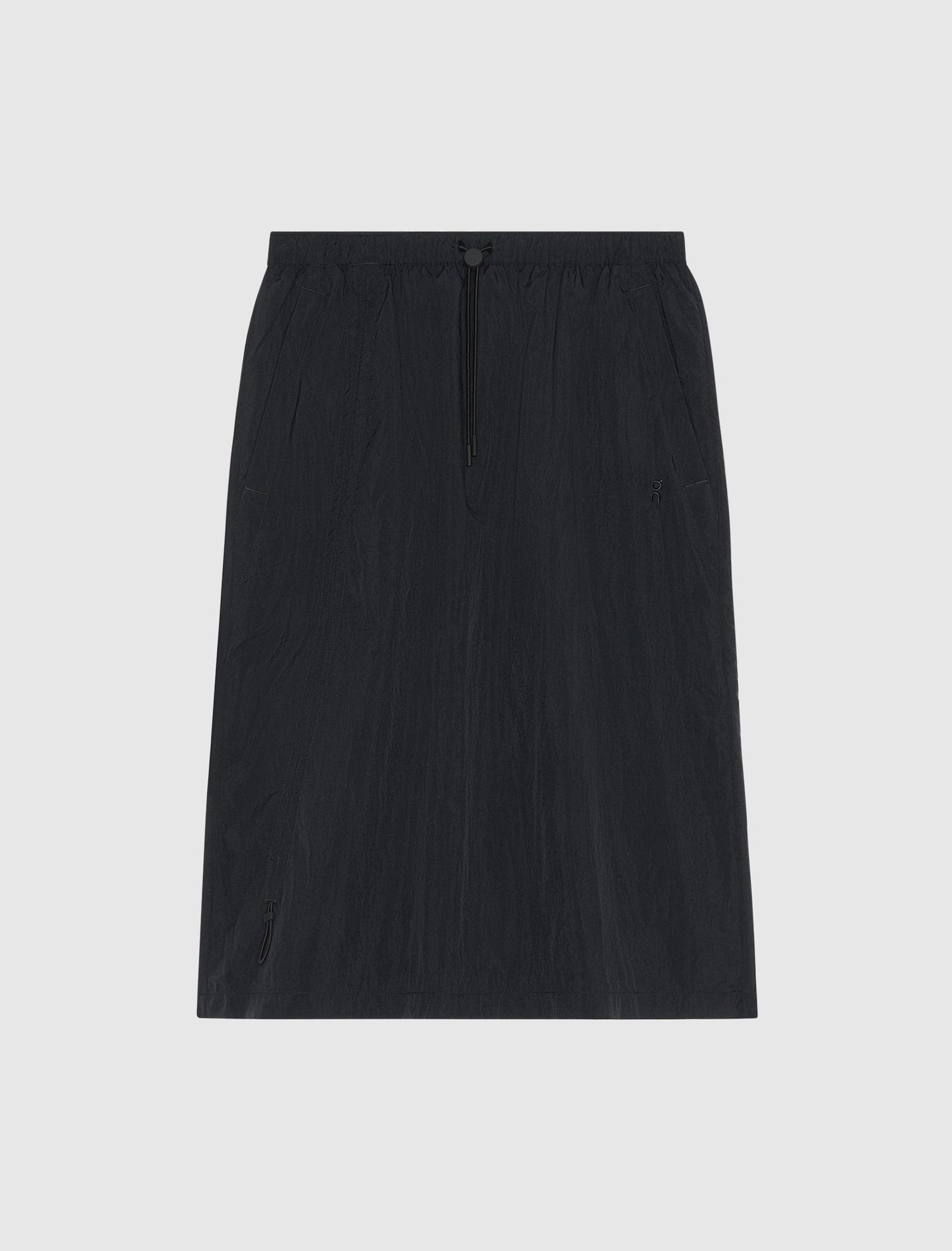 DRAWSTRING MIDI SKIRT