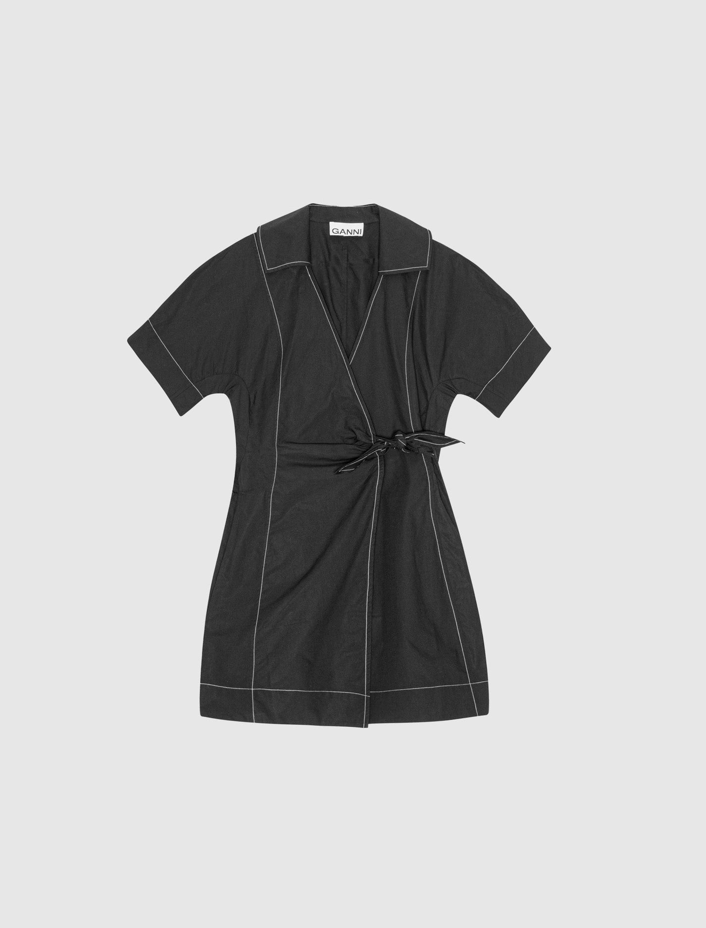 WOMEN'S WRAP MINI DRESS