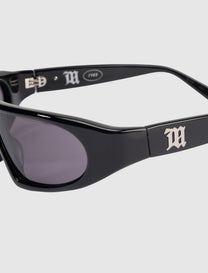 1988 DOUBLE BLACK SUNGLASSES