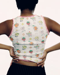 FRILL TANK TOP