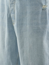WASHED DENIM SHORT