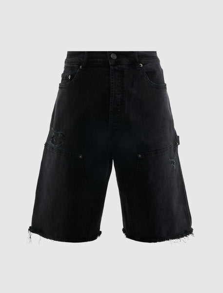 ダ*ト様 UNTRACE Knee shorts サイズ2 ブラック 黒 38A-FW2501-003_front_grande.