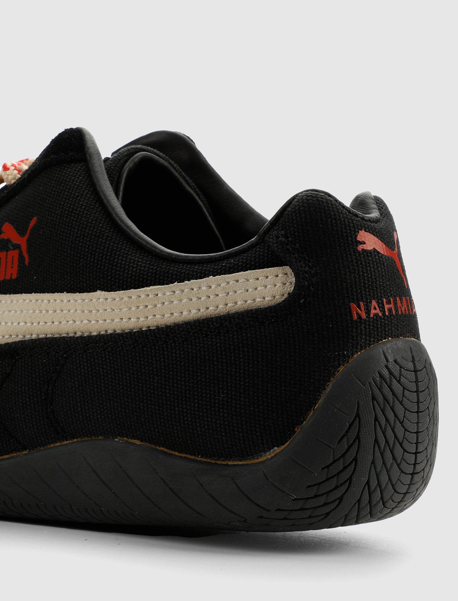 PUMA X NAHMIAS SPEEDCAT "BLACK/CANVAS/CANDY APPLE"