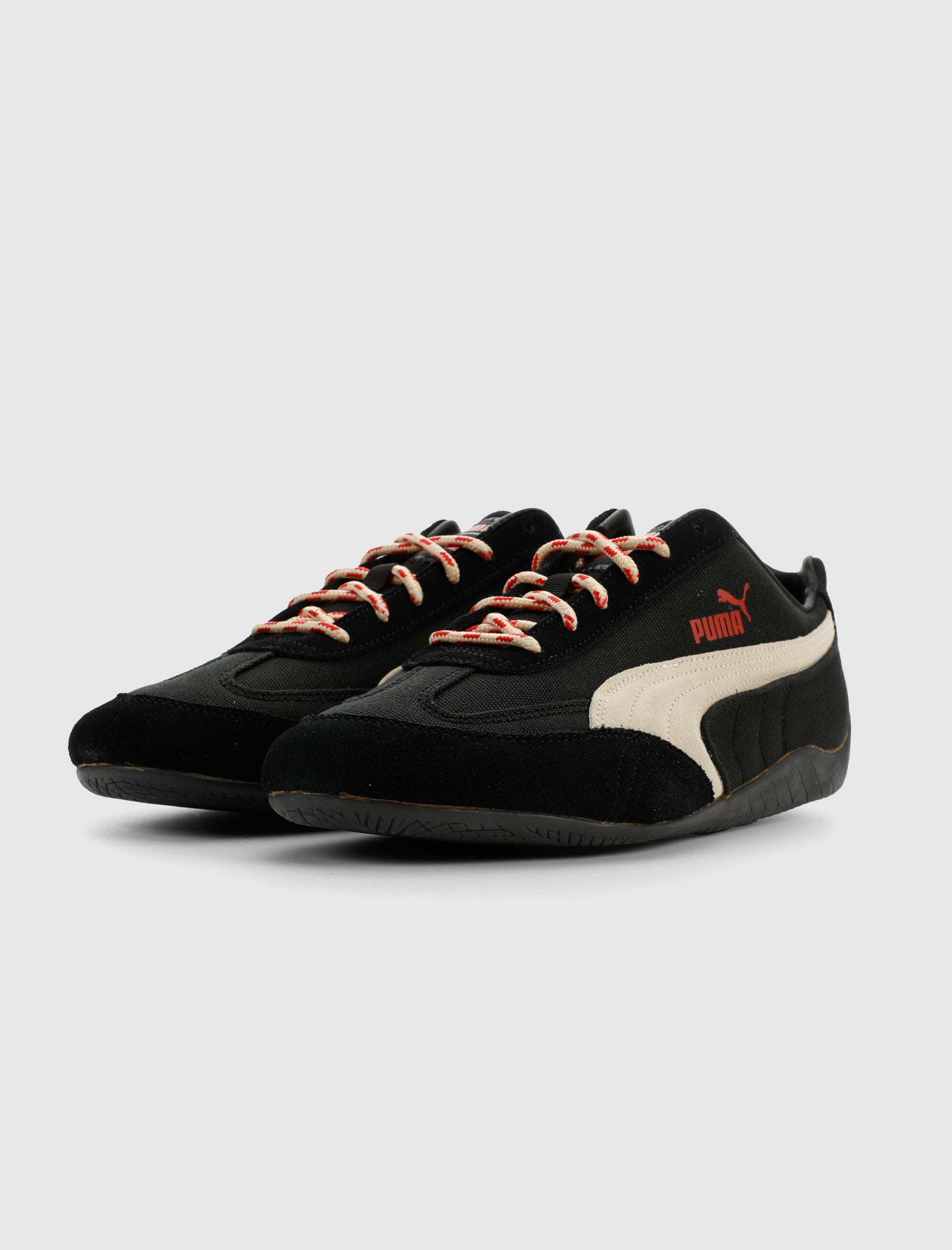 PUMA X NAHMIAS SPEEDCAT "BLACK/CANVAS/CANDY APPLE"