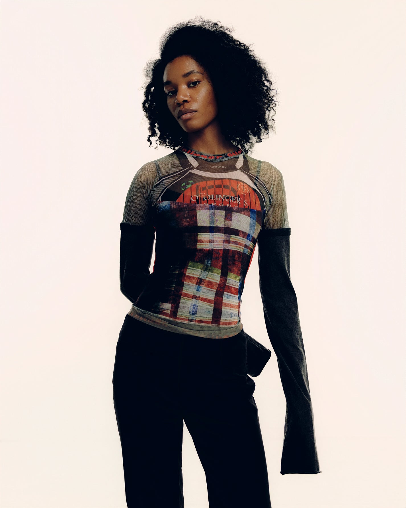 MESH HYBRID LONGSLEEVE