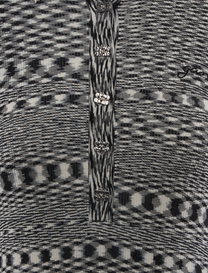 SPACEDYED KNIT DRESS