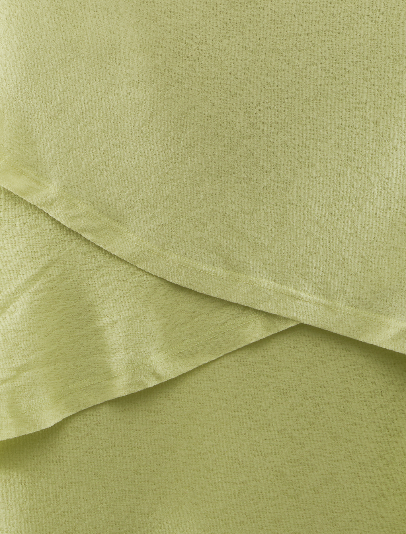 MARL MESH DRAPED KNOT DETAILING LONG DRESS