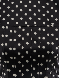 POLKA-DOT SATIN CORSET TOP