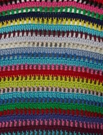 COTTON CROCHET MULTISTRIPE TOP