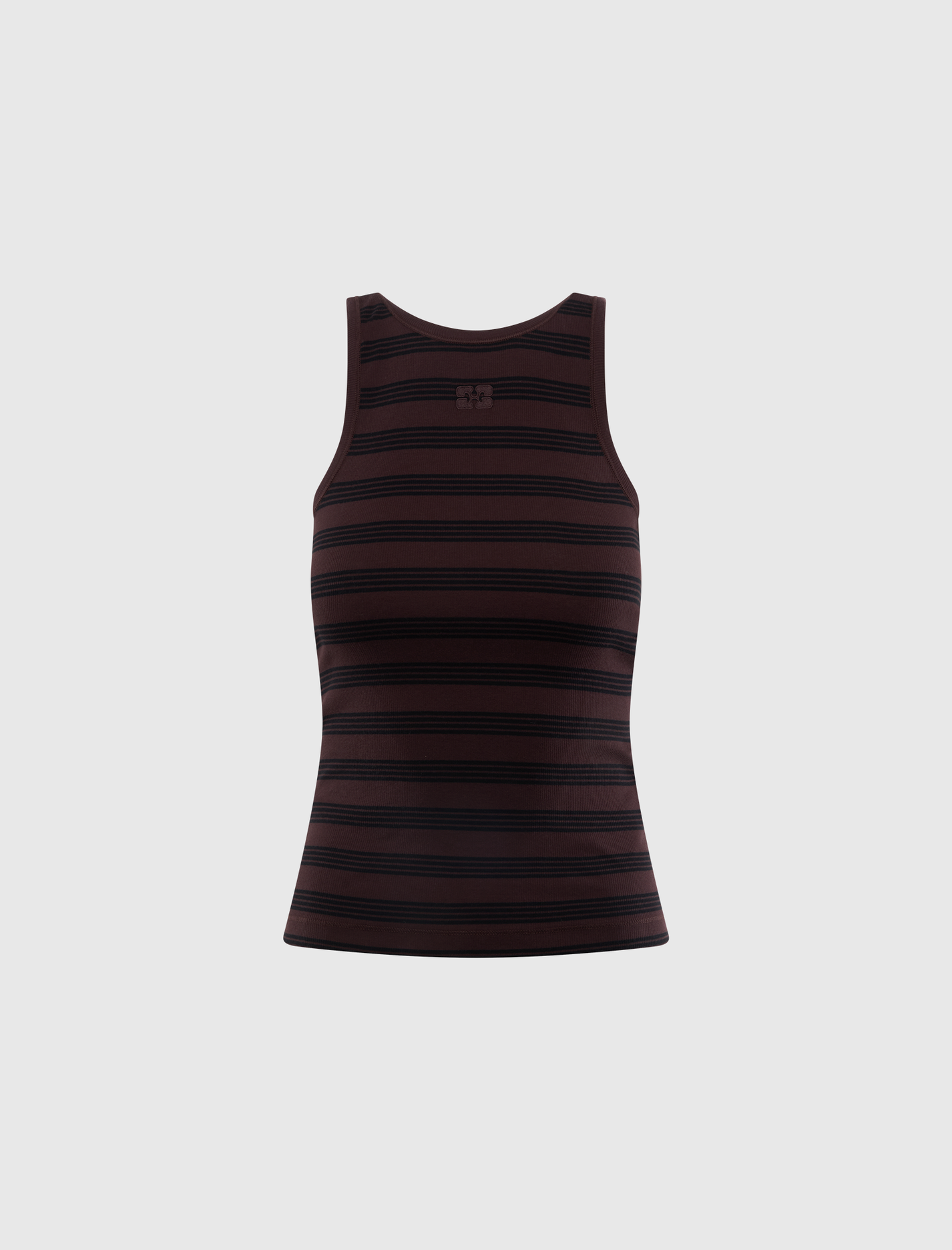 STRIPE RIB TANK TOP