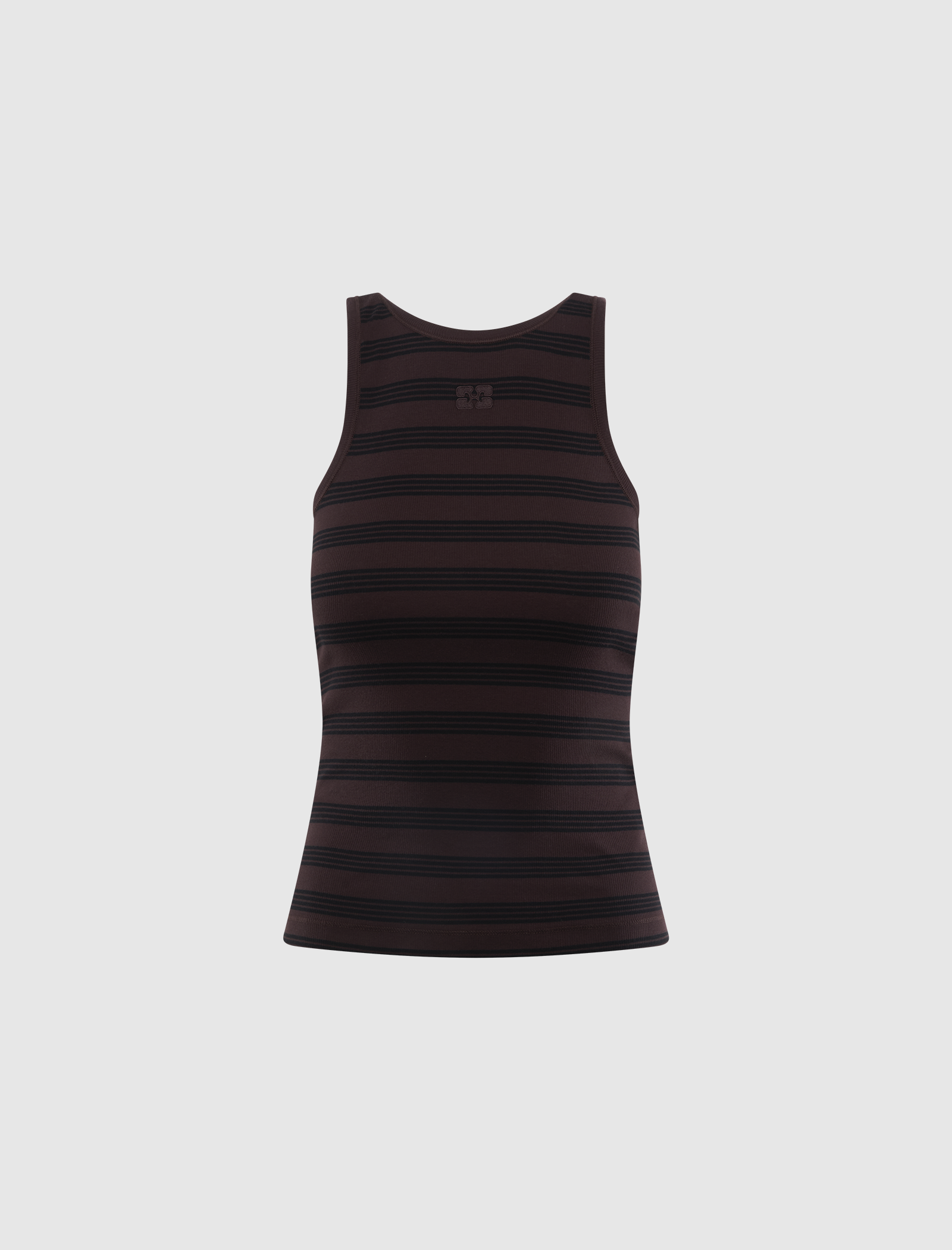 STRIPE RIB TANK TOP
