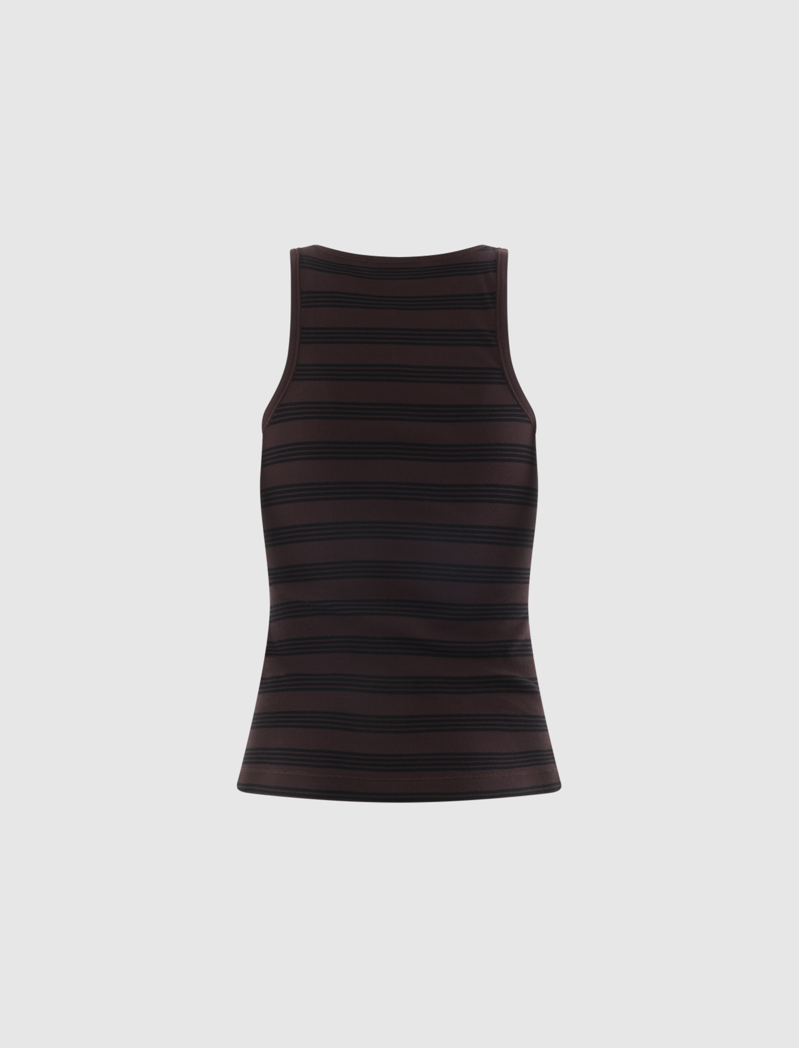 STRIPE RIB TANK TOP