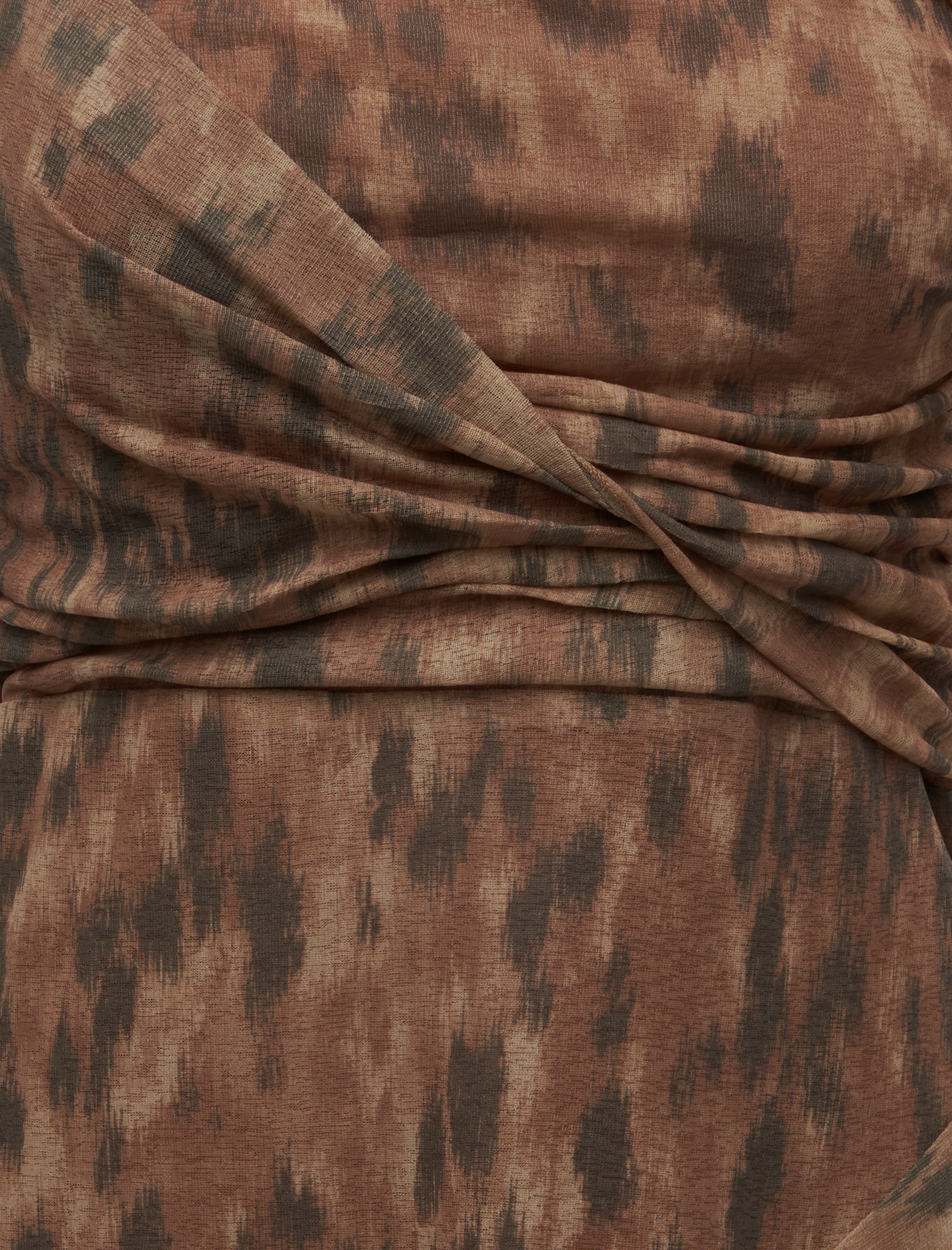 DRAPED LONG SKIRT