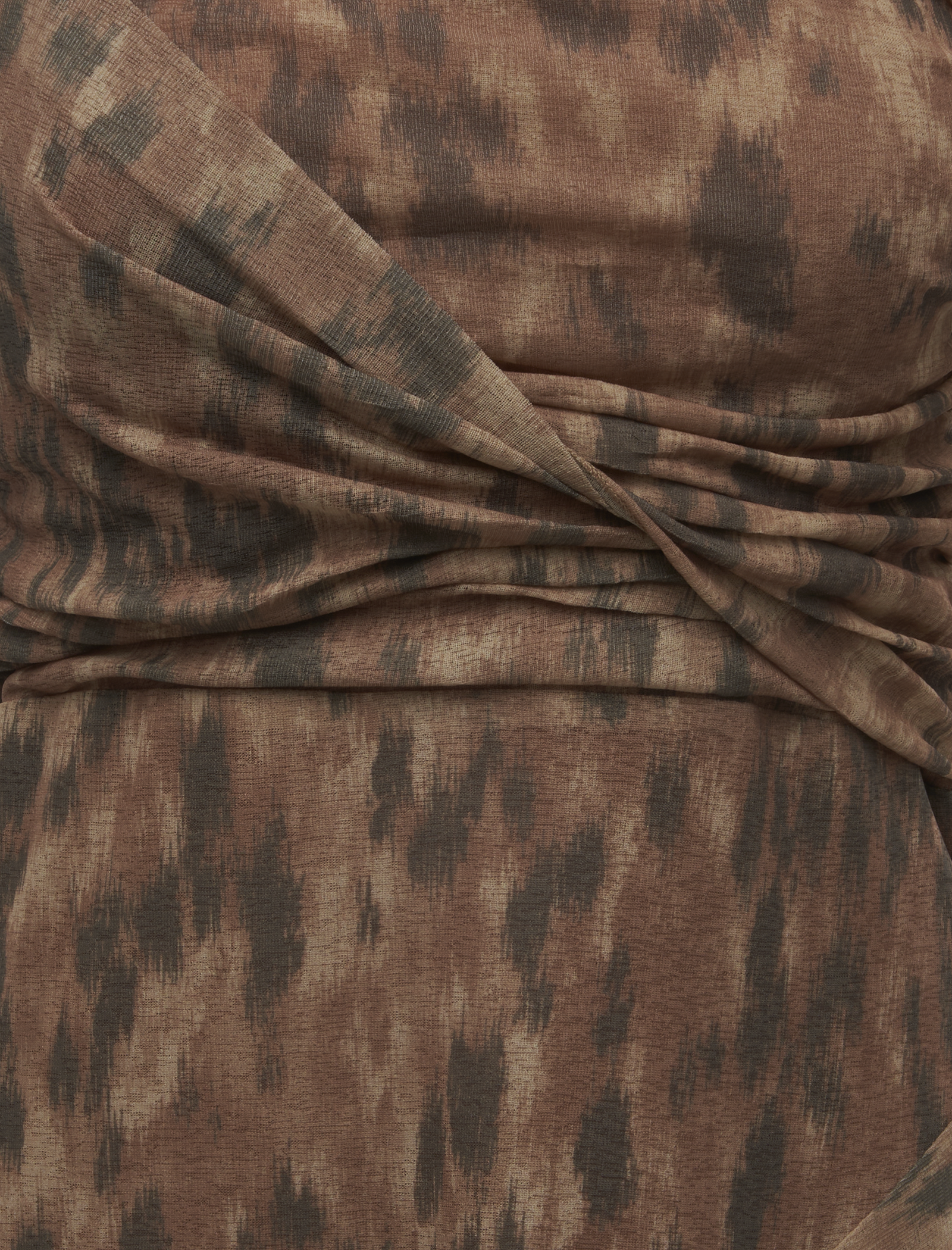 DRAPED LONG SKIRT