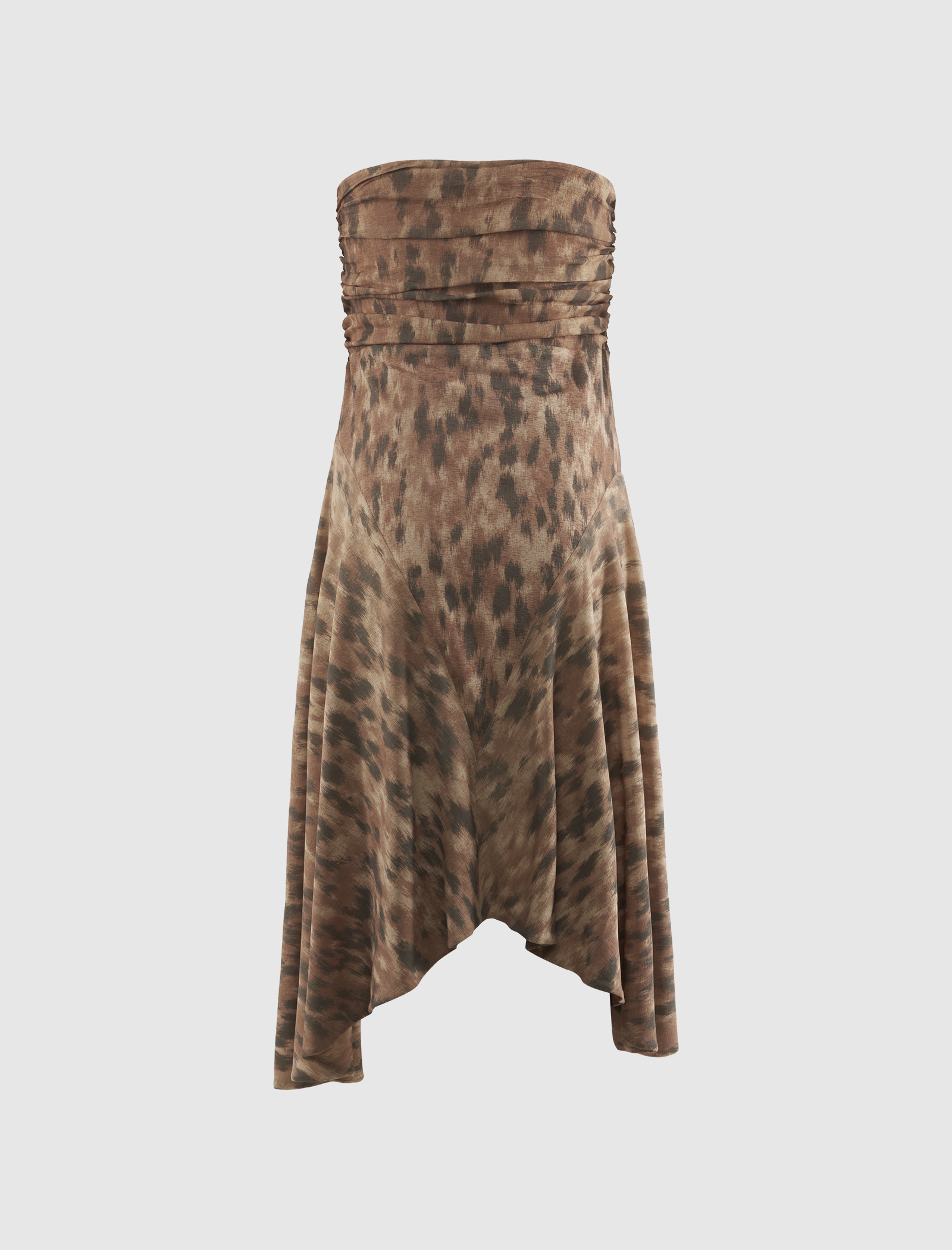DRAPED LONG SKIRT